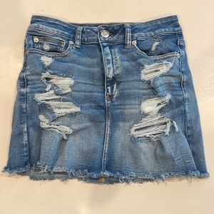 American Eagle jean skirt